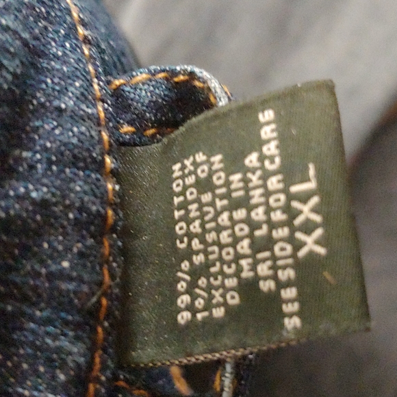 Eddie Bauer Stretch Denim Jacket XXL - Picture 3 of 3